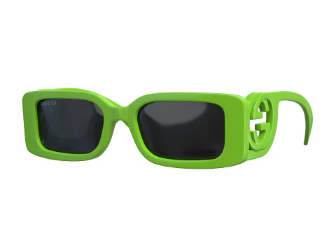 Chaise Longue Sunglasses 3D Model