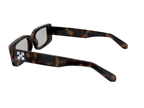 Off White Arthur Rectangle Frame Sunglasses 3D Модель