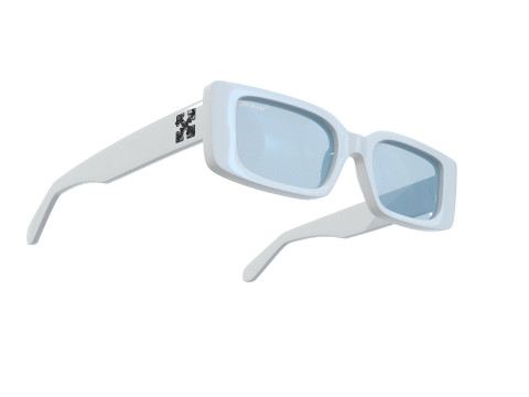 Off White Arthur Rectangle Frame Sunglasses 3D Модель
