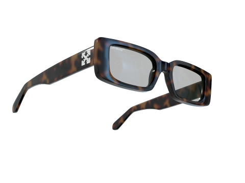 Off White Arthur Rectangle Frame Sunglasses 3D Модель
