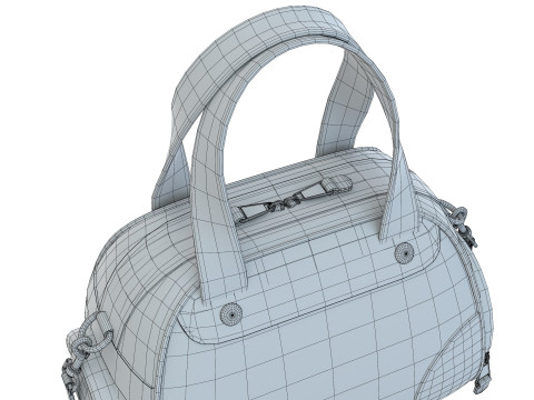 Moschino Teddy Bear Bowling Bag 3D 模型