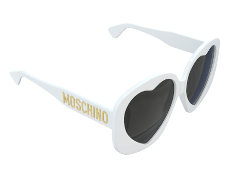 Moschino Heart Lenses Sunglasses Modelo 3D