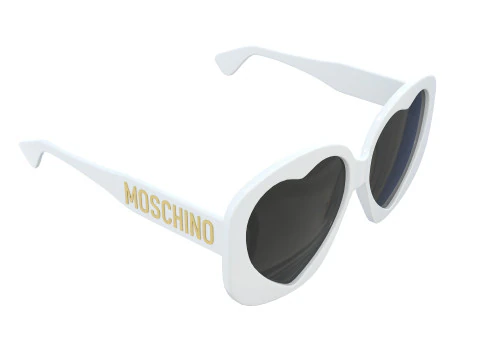 Moschino Heart Lenses Sunglasses 3D Model