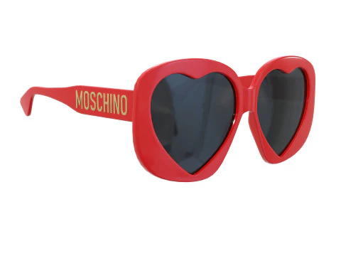 Moschino Heart Lenses Sunglasses 3D Model