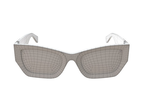 Miu Miu MU 09WS Sunglasses 3D Model