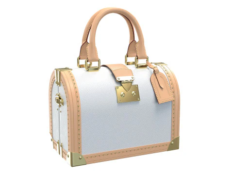 Speedy Trunk Bag Monogram 3D Model