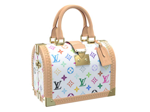 Speedy Trunk Bag Monogram 3D Model