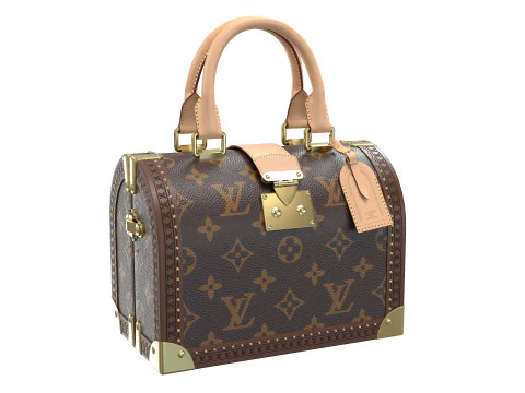 Speedy Trunk Bag Monogram 3D Model