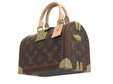 Speedy Trunk Bag Monogram 3D Model