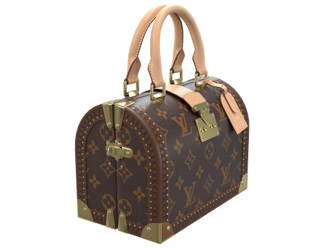 Speedy Trunk Bag Monogram 3D Model