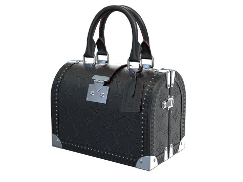 Speedy Trunk Bag Monogram 3D Model
