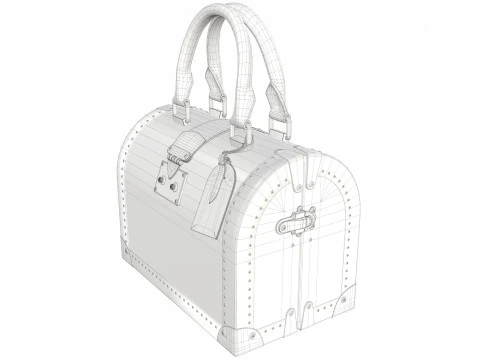 Speedy Trunk Bag Monogram 3D Model