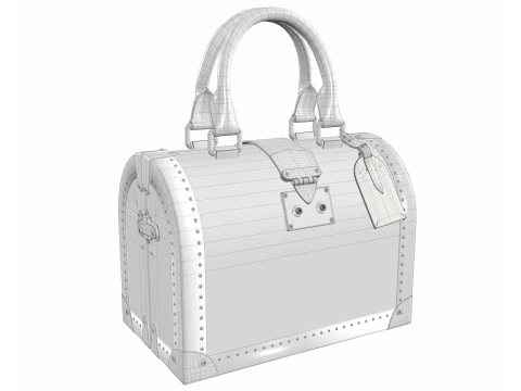 Speedy Trunk Bag Monogram 3D Model