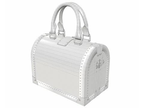 Speedy Trunk Bag Monogram 3D Model
