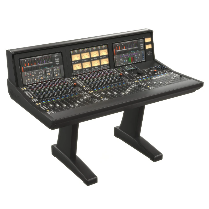 Oracle Solid State Logic Analogue Studio Mixing Console 3D Model .c4d .max .obj .3ds .fbx .stl .blend 
