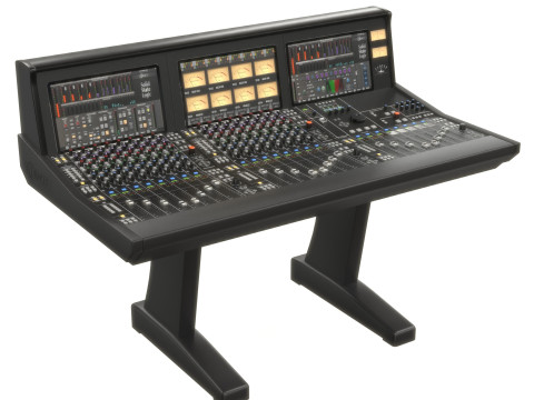 Oracle Solid State Logic Analogue Studio Mixing Console 3D Модель