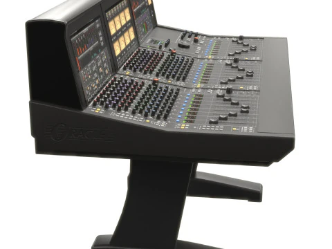 Oracle Solid State Logic Analogue Studio Mixing Console 3D Model