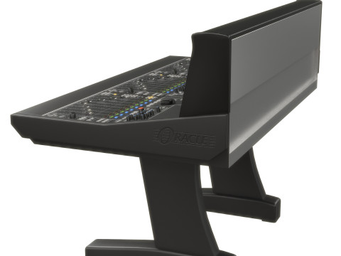 Konsol Pencampur Studio Analog Logika Solid State Oracle Model 3D