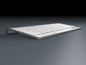apple keyboard 3D Model