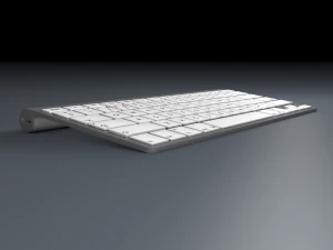 सेब कीबोर्ड 3D मॉडल
