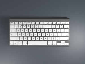 apple keyboard 3D Model