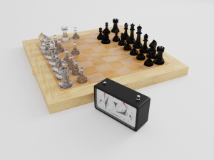 chess game Modelo 3D