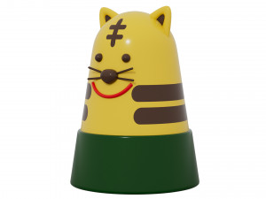 Toy Tiger 3D Model