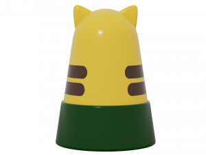 Toy Tiger 3D Model
