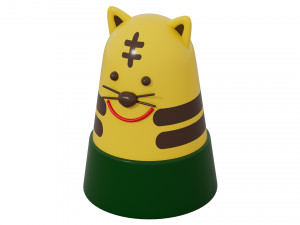 Toy Tiger 3D Model