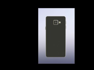 galaxy a3 3D 模型