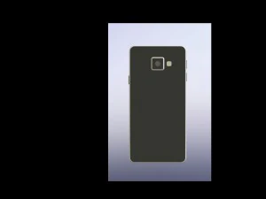galaxy a3 3D Model