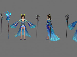 warlock zhaolinger Modelo 3D