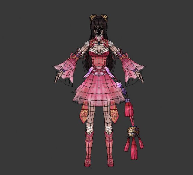 fairy Modelo 3D .c4d .max .obj .3ds .fbx .stl .blend 