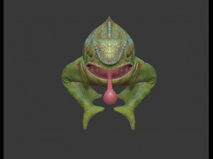 chameleon 3D Model