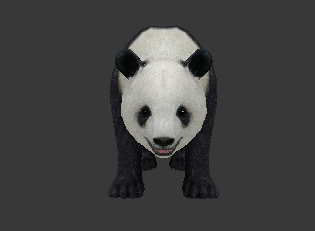 9pandas 3d max. Панда 3d модель. Панда 3д модель. Панда 3д модель стоит.