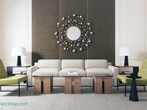 escena interior 3D Model