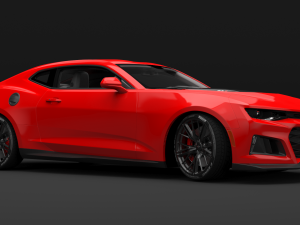 chevrolet camaro zl1 2017 3D Model
