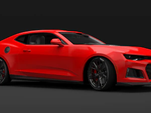 chevrolet camaro zl1 2017 Modello 3D