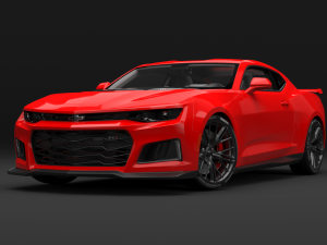 chevrolet camaro zl1 2017 3D Модель