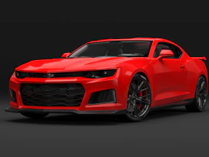 chevrolet camaro zl1 2017 3D Model