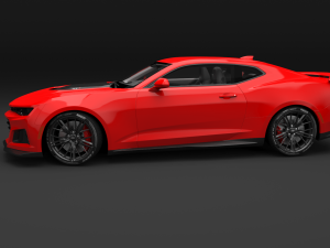 chevrolet camaro zl1 2017 3D Модель