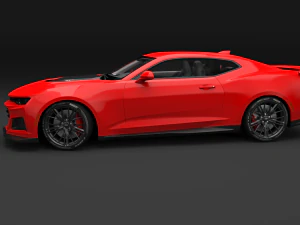 chevrolet camaro zl1 2017 3D Model