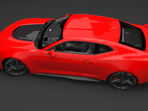 chevrolet camaro zl1 2017 3D Модель