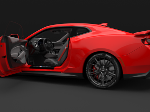 chevrolet camaro zl1 2017 3D Модель