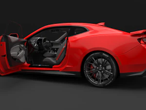 chevrolet camaro zl1 2017 3D Model