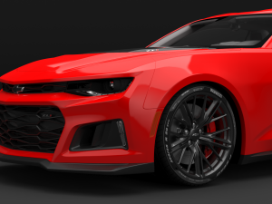 chevrolet camaro zl1 2017 3D Модель
