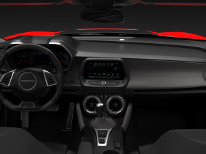 chevrolet camaro zl1 2017 3D Модель