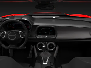 chevrolet camaro zl1 2017 3D Model