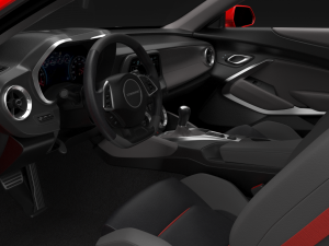 chevrolet camaro zl1 2017 3D Модель