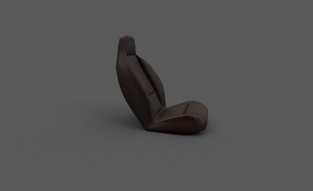 generic car seat Modelo 3D .c4d .max .obj .3ds .fbx .stl .blend 